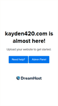 Mobile Screenshot of kayden420.com